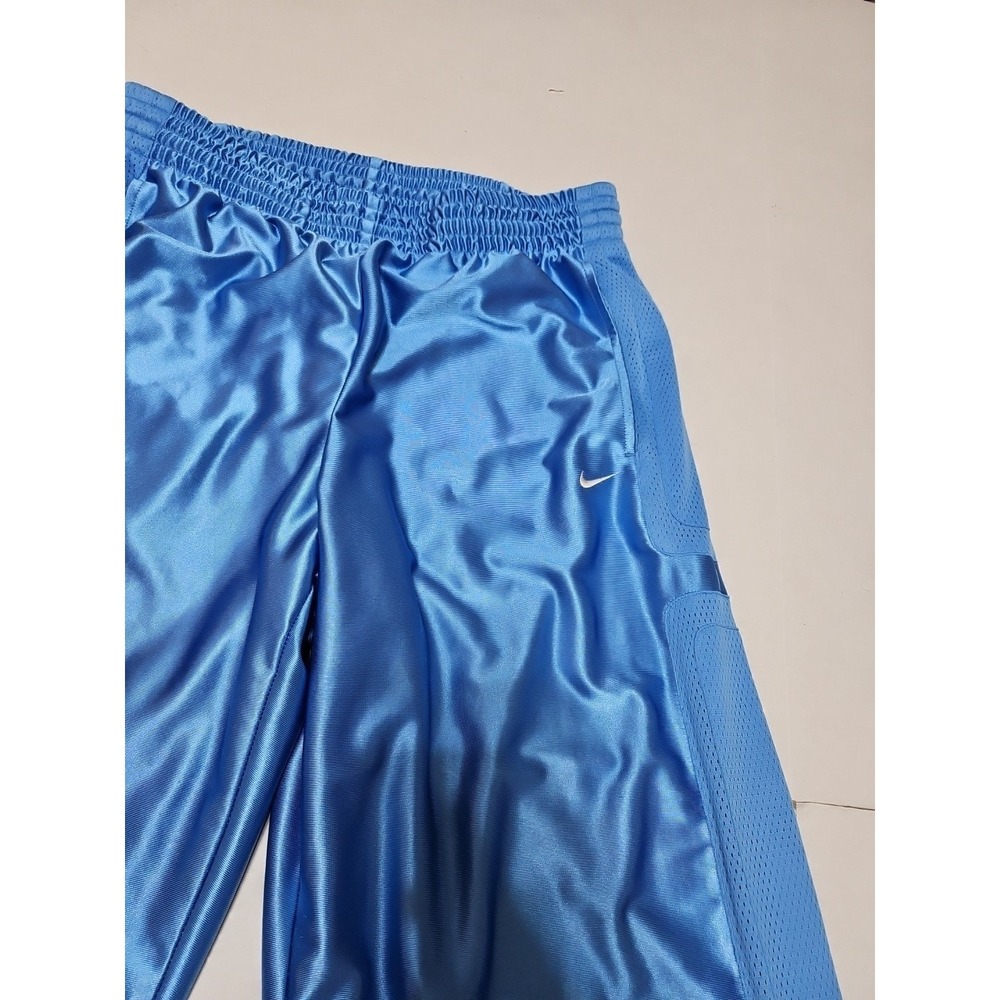 Nike Dri Fit Athletic Pants Mens XL Blue Track Training Zip Hem - Picture 2 of 8